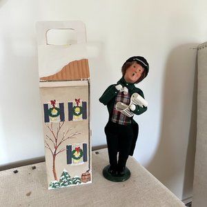 2012 signed and numbered Byers The Carolers Man Christmas With Sheet Music